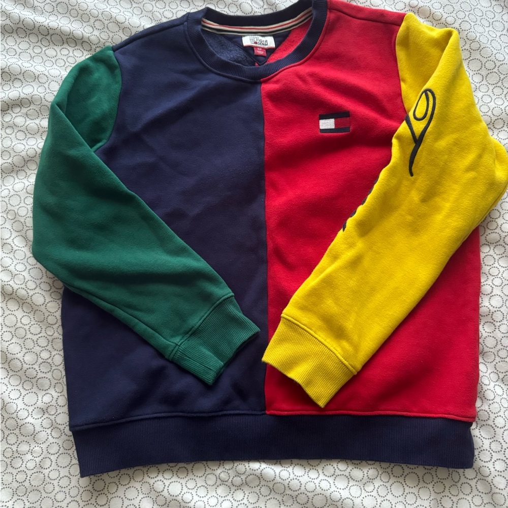 Tommy Hilfiger Colorblock Crewneck Sweater